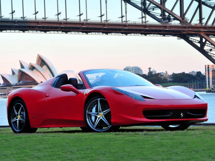  Ferrari 458 Spider 2012 года  (AU) (фото 4 из 9)